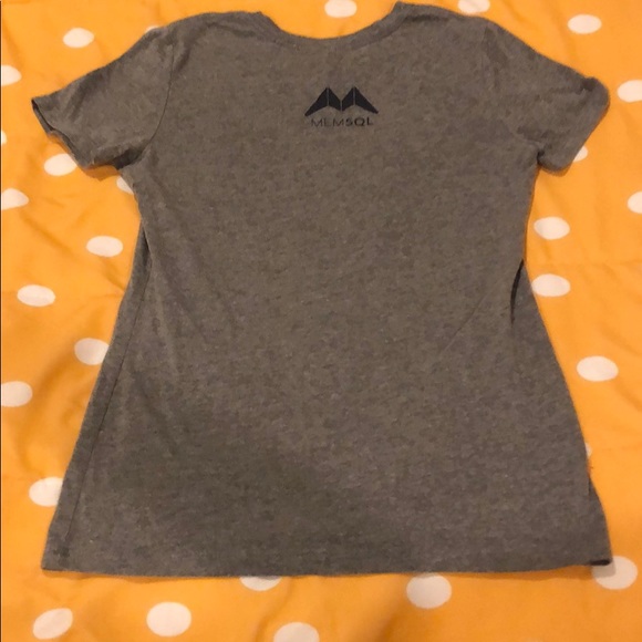 Solid State University gray vintage graphic Tee shirt, medium - Picture 2 of 3